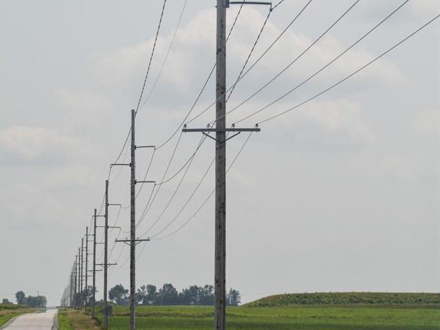 The U.S. Department of Energy on Wednesday canceled a loan guarantee on the Grain Belt Express project. (DTN file photo)